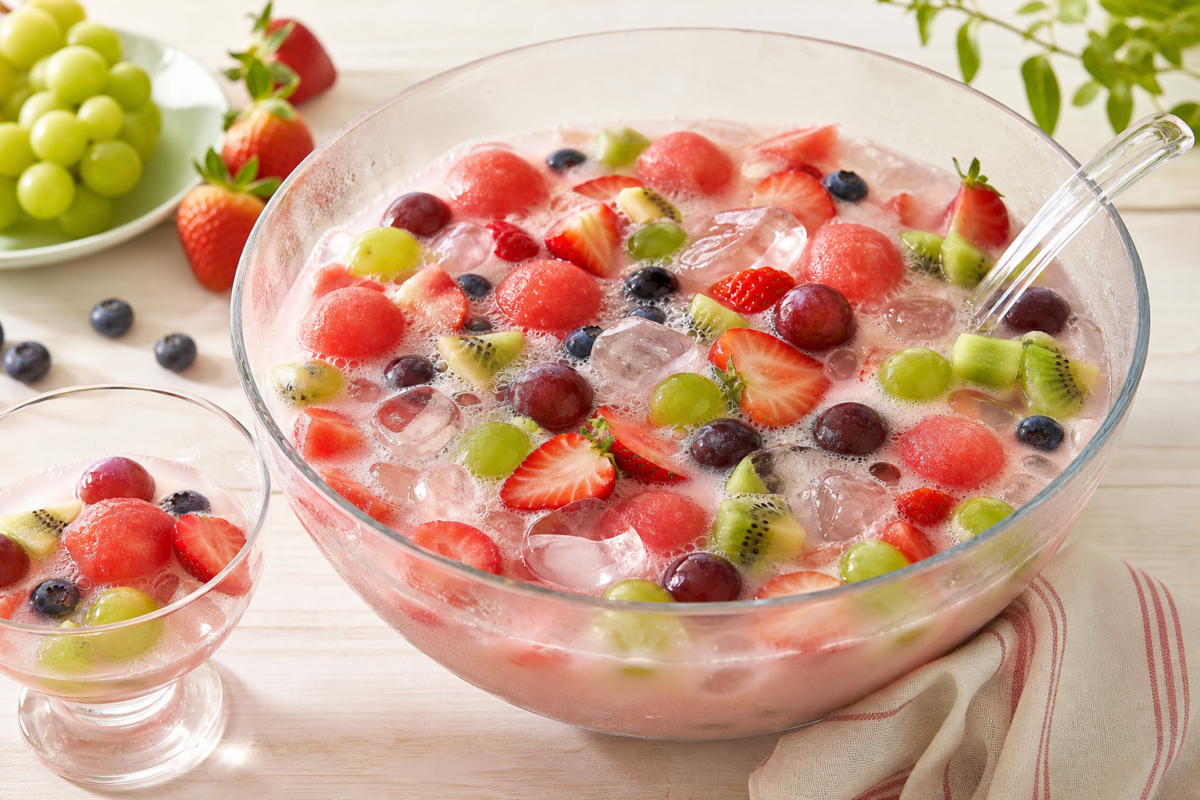 Korean Hwachae: Watermelon Fruit Punch for Hot Days